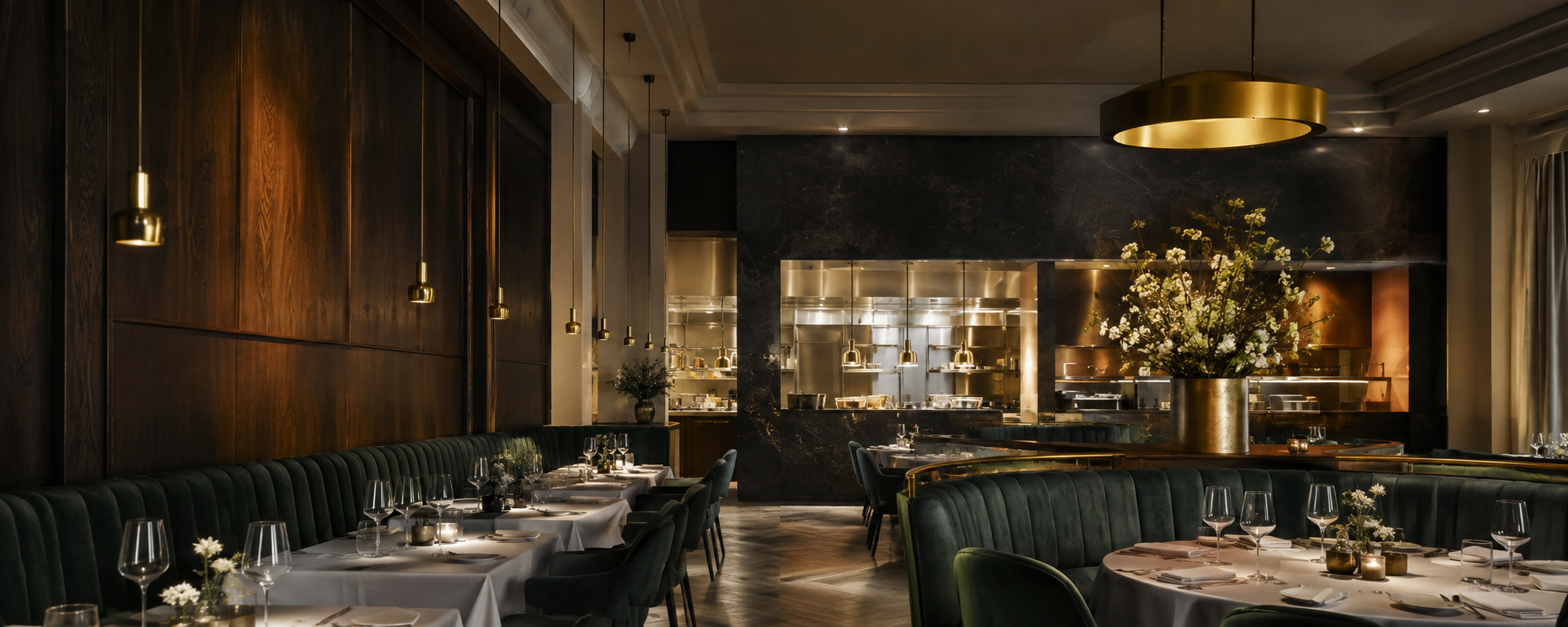 Sala restauracyjna Stolik Nastro